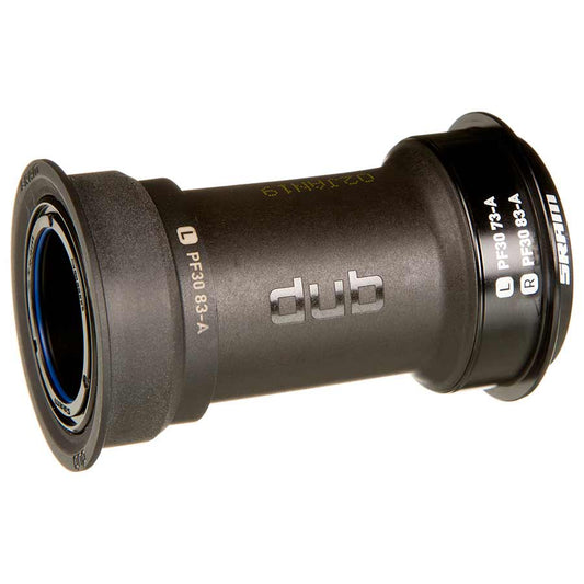 Bottom Brackets SRAM SRAM DUB PressFit30 Bottom Bracket - PF30 83mm Road Cannondale Ai Black Dark Slate Gray