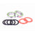 Bottom Brackets Wheels Manufacturing Wheels Manufacturing BB86 PressFit Bottom Bracket~ 29mm Bearing ID SRAM DUB Dual Row Abec-3 Bearings Light Gray