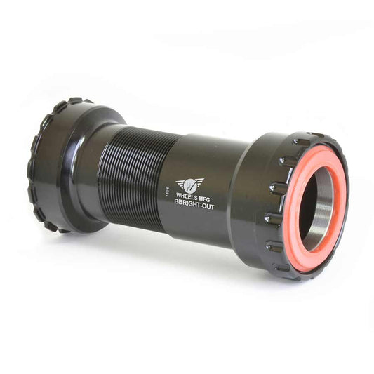 Bottom Brackets Wheels Manufacturing Wheels Manufacturing PressFit BBRight Thread-Together Bottom Bracket - DUB Spindle ABEC-3 Bearing BLK Dark Slate Gray