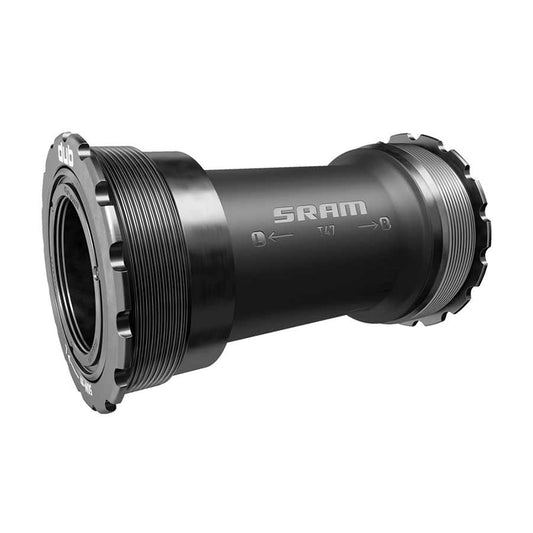 Bottom Brackets SRAM SRAM DUB Wide T47 Bottom Bracket - T47 85.5mm Road Black Dark Slate Gray