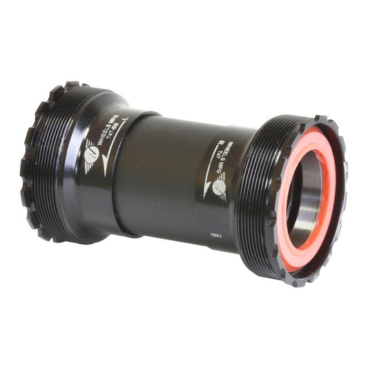 Bottom Brackets Wheels Manufacturing Wheels Manufacturing T47 Inboard Bottom Bracket - DUB Spindle ABEC-3 Bearing BLK Dark Slate Gray