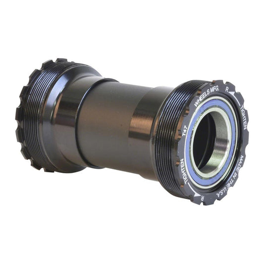Bottom Brackets Wheels Manufacturing Wheels Manufacturing T47 Inboard Bottom Bracket 22/24mm SRAM/GXP Spindles ABEC-3 Bearings Dark Slate Gray