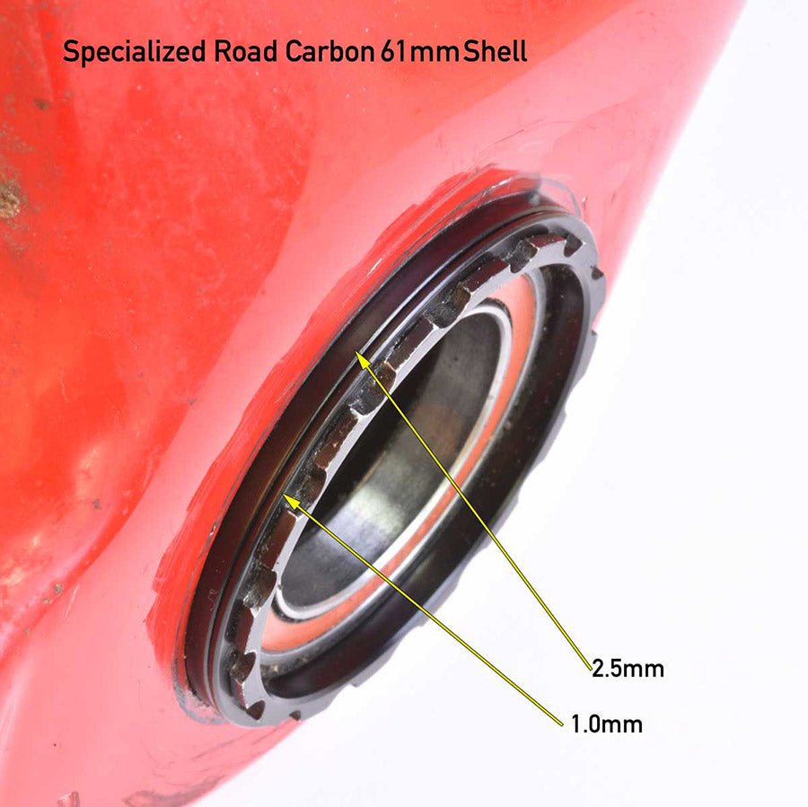 Wheels Manufacturing 46mm ID Bottom Bracket Spacer Pack