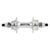 Hubs Black ops Black ops MX-1100 BMX Hubs hub rear 36H 110 Light Gray