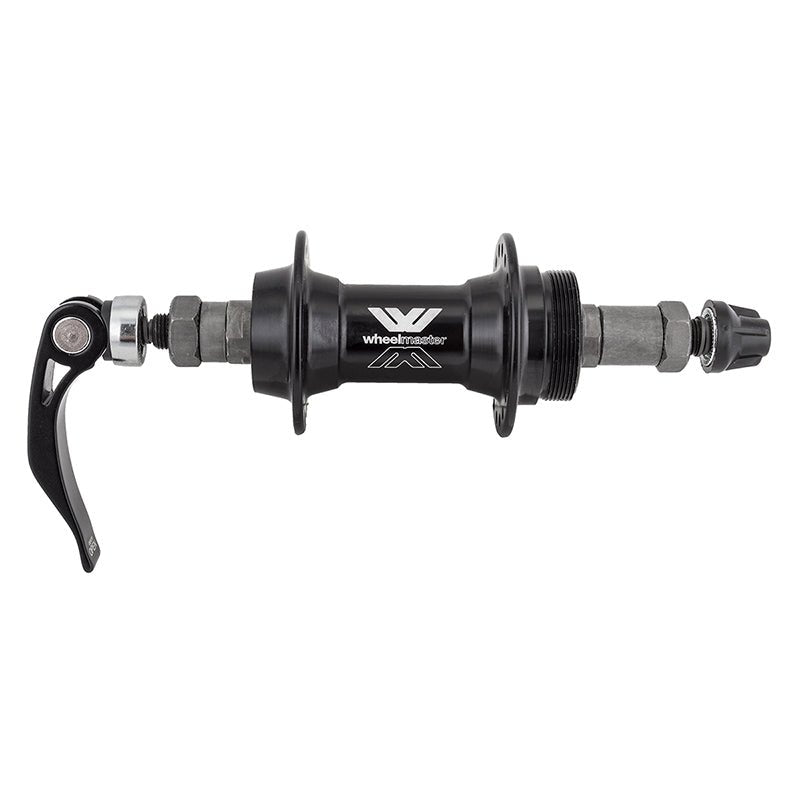 Hubs Wheel master Wheel master AQ-1000 Alloy QR Hubs hub rear 36H 135 Dark Slate Gray