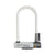 U-Lock Kryptonite Kryptonite Krypto Series 2 Mini-7 U-Lock - 3.25 x 7" Keyed White Includes bracket Light Gray