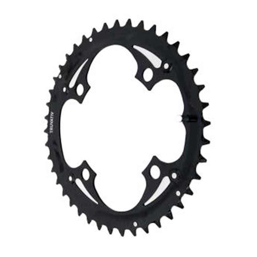 Chainrings TruVativ TruVativ Trushift 44T x 104mm BCD Steel Ring Black V4 Dark Slate Gray