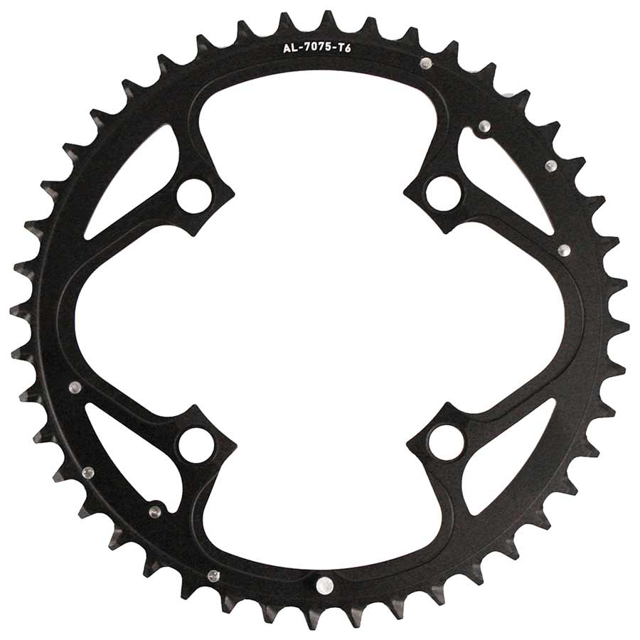 Chainrings TruVativ TruVativ Trushift 44T x 104mm Black Alloy Chainring Dark Slate Gray