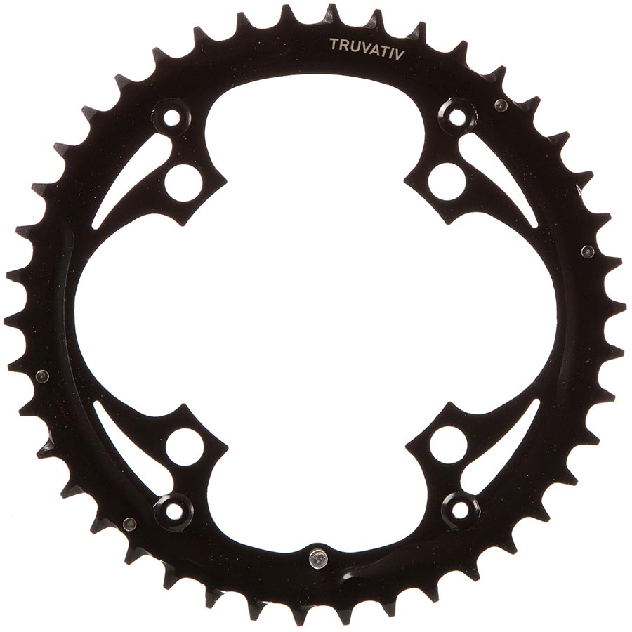 Chainrings TruVativ TruVativ Trushift 42T x 104mm BCD Steel Ring Black V4 Black