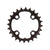 Chainrings TruVativ TruVativ/SRAM 24T x 64mm 9 Speed/ 2x10 Chainring Black Alloy Dark Slate Gray