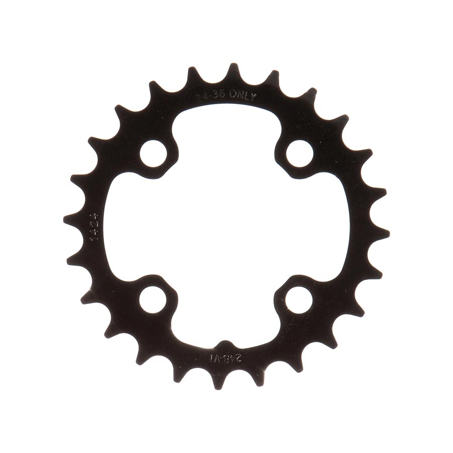 Chainrings TruVativ TruVativ Trushift 24T x 64mm Black Chainring Steel Black