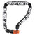 Locks Kryptonite Kryptonite Evolution Series 4 Integrated Chain 10mm 4` 8.6`/ 143.86cm Key Blk/Org 8 of 10 Dark Slate Gray