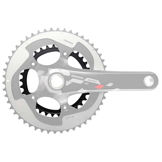 Chainrings SRAM SRAM 11-Speed 34T 110mm BCD YAW Chainring Black Use with 50T Gray