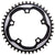 Chainrings SRAM SRAM X-Sync Chainring 42 Teeth 110mm BCD Polished Grey/Matte Black Light Gray