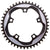 Chainrings SRAM SRAM X-Sync Chainring 44 Teeth 110mm BCD Polished Grey/Matte Black Light Gray