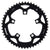 Chainrings FSA Full Speed Ahead Pro Road Chainring - 46t 110 BCD Aluminum N11 Black Black