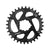 Chainrings SRAM SRAM X-Sync 11sp Boost Steel Chainring Eagle DM 30t Black Dark Slate Gray
