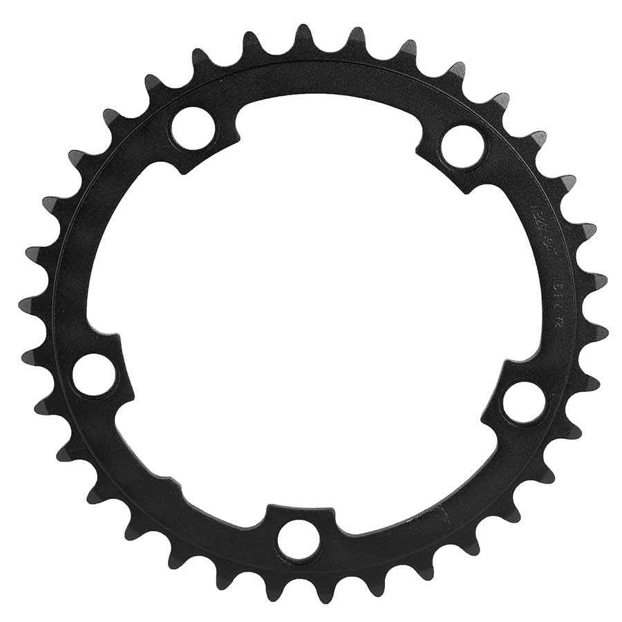 Chainrings FSA Full Speed Ahead Pro Road Chainring - 34t 110 BCD Aluminum N11 Black Dark Slate Gray