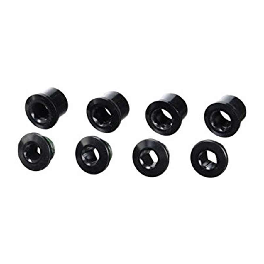 Chainring Bolts and Hardware SRAM SRAM X01 Four Arm Chainring Bolt Kit Black Black