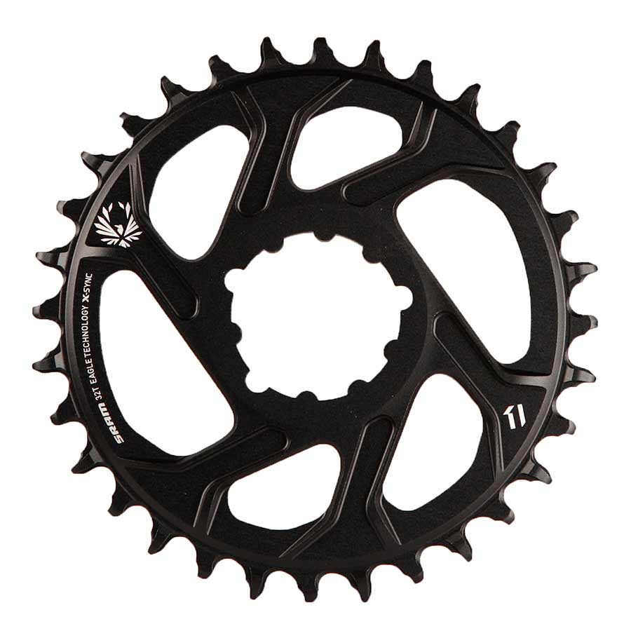 Chainrings SRAM SRAM X-Sync 2 Eagle Direct Mount Chainring - 34 Tooth 3mm Boost Offset 12-Speed BLK Black