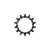 Chainrings SRAM SRAM X-Sync EX1 Sprocket Chainring for Bosch Motors 14T Straight Steel Dark Slate Gray