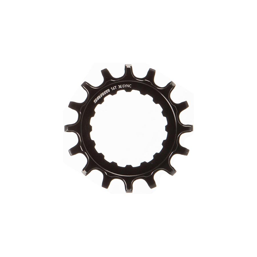 Chainrings SRAM SRAM X-Sync EX1 Sprocket Chainring for Bosch Motors 16T Straight Steel White Smoke