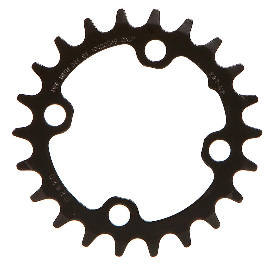 Chainrings SRAM SRAM GX Chainring 22 Teeth for 2x11 64mm BCD Black