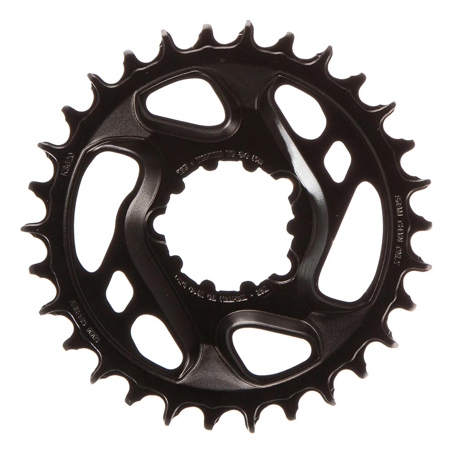 Chainrings SRAM SRAM X-Sync 2 Eagle Cold Forged Direct Mount Chainring 30T 6mm Offset Black