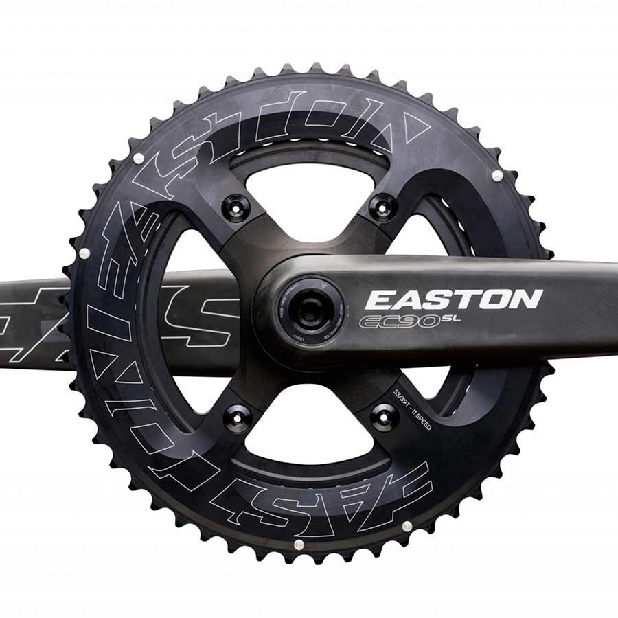 Chainrings Easton Easton CINCH Spider Chainring Assembly EC90 SL Crank - 50/34t 11-Speed BLK Dark Slate Gray