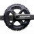 Chainrings Easton Easton CINCH Spider Chainring Assembly EC90 SL Crank - 50/34t 11-Speed BLK Dark Slate Gray