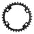 Chainrings Easton Easton Asymmetric Chainring: 4-Bolt 11-Speed 34t Black Dark Slate Gray