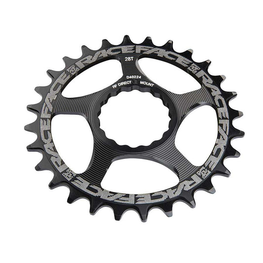 Chainrings Race Face RaceFace Narrow Wide Chainring: Direct Mount CINCH 32t Black Dark Slate Gray