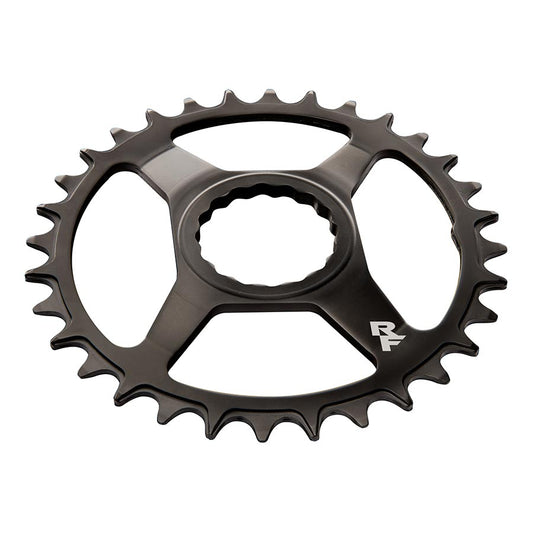 Chainrings Race Face RaceFace Narrow Wide Chainring: Direct Mount CINCH 28t Steel Black Dark Slate Gray