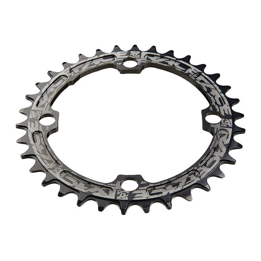 Chainrings Race Face RaceFace Narrow Wide Chainring: 104mm BCD 30t Black Dark Slate Gray