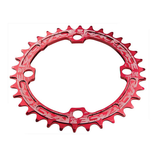 Chainrings Race Face RaceFace Narrow Wide Chainring: 104mm BCD 30t Red Maroon