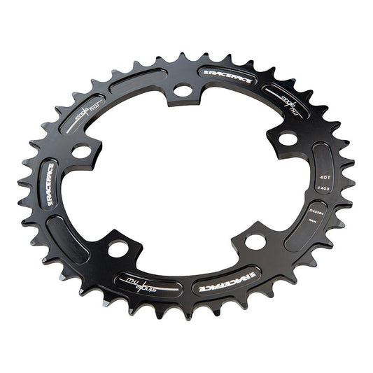 Chainrings Race Face Raceface Narrow Wide 130mm BCD 44T Chainring 9-12sp BCD: 130 7075-T6 Aluminum Black Dark Slate Gray