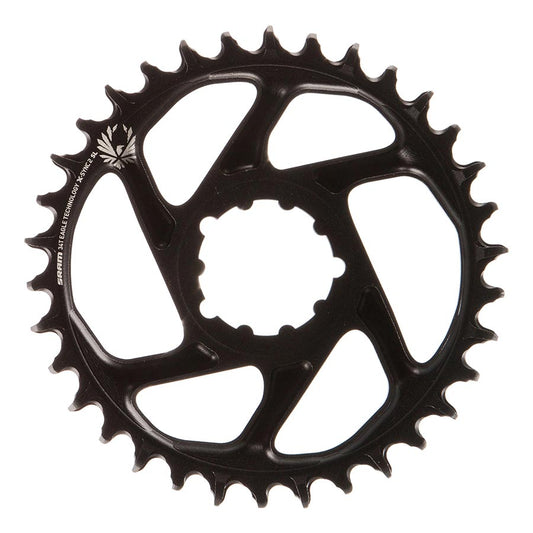 Chainrings SRAM SRAM X-Sync 2 Eagle SL Direct Mount Chainring 34T Boost 3mm Offset BLK Gray Logo Black