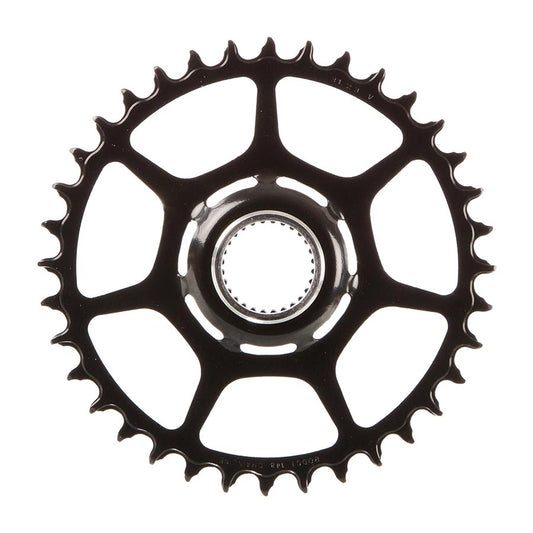 Chainrings SRAM SRAM Bosch X-Sync 2 Steel Eagle Direct Mount Chainring - 36T Boost 148 Black Dark Slate Gray