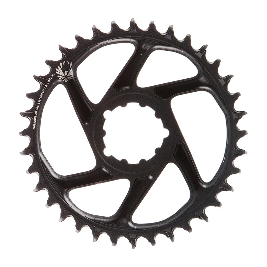 Chainrings SRAM SRAM 36T X-Sync 2 SL Direct Mount Eagle Chainring 3mm Boost Offset Lunar Gray Dark Slate Gray