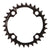 Chainrings SRAM SRAM 30t 94 BCD x 4-Bolt 11/12-Speed X-Sync2 Eagle Chainring Black Dark Slate Gray