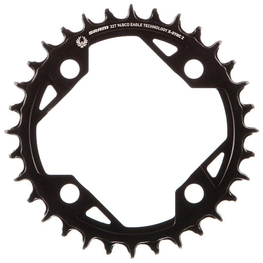 Chainrings SRAM SRAM X-SYNC 2 Eagle E-MTB Chainring - 32t 94 BCD Aluminum Black Black