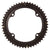 Chainrings Campagnolo Campagnolo Record 12 Chainring Teeth: 52 Speed: 12 BCD: 145 Bolts: 4 Outer Aluminum Black FC-RE952 Dark Slate Gray