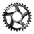 Chainrings Race Face RaceFace Narrow Wide Direct Mount CINCH Aluminum Chainring - Shimano 12-Speed requires Hyperglide+ compatible chain 30t BLK Dark Slate Gray