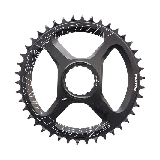Chainrings Easton Easton Direct Mount CINCH Chainring - 42t 12-Speed For Flattop Chains Black Dark Slate Gray