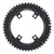Chainrings SRAM SRAM Road 110mm Asymmetrical Chainring Teeth: 50 Speed: 11 BCD: 110 Bolts: 4 Outer Aluminum Black Dark Slate Gray