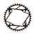 Chainrings SRAM SRAM Eagle T-Type Chainring - 38t 12-Speed 104 BCD Steel Black Black