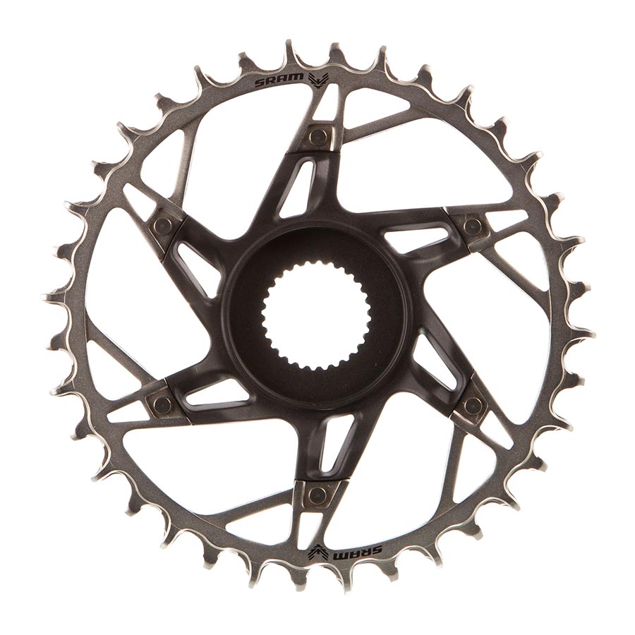 Chainrings SRAM SRAM XX T-Type Chainring - 36T Bosch Gen 4 Direct Mount Dark Slate Gray