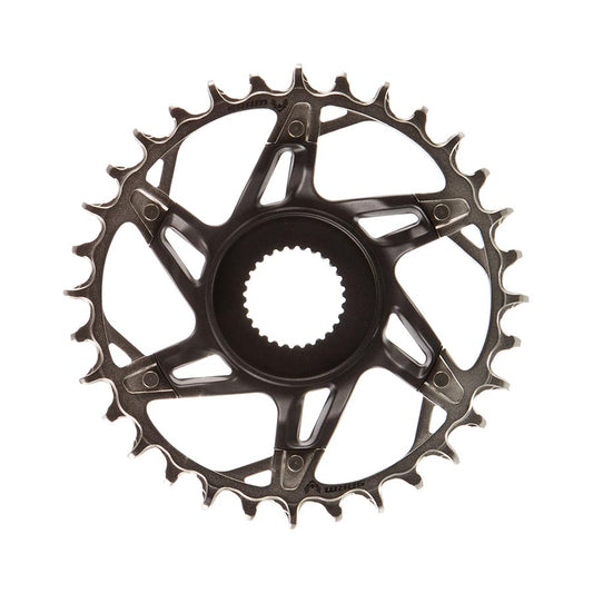 Chainrings SRAM SRAM XX T-Type E-MTB Chainring Bosch Gen 4 32t Blk/Slv Dark Slate Gray