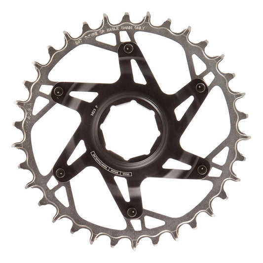 Chainrings SRAM SRAM XX T-Type Chainring - 34T Brose Direct Mount Dim Gray