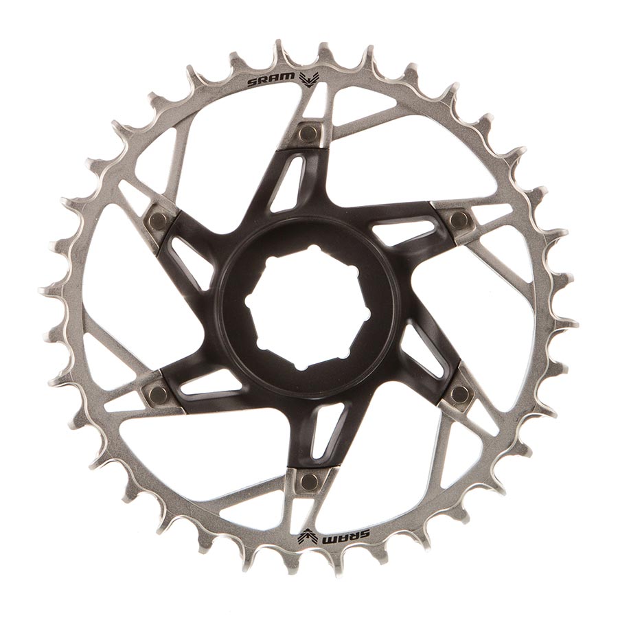 Chainrings SRAM SRAM XX T-Type Chainring - 36T Brose Direct Mount Light Slate Gray